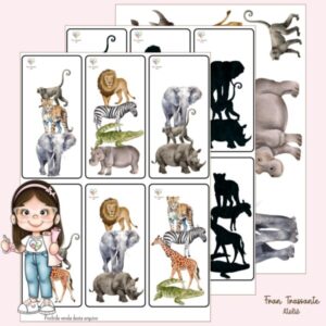 Arquivo Digital - Pareamento e sequência dos animais da selva