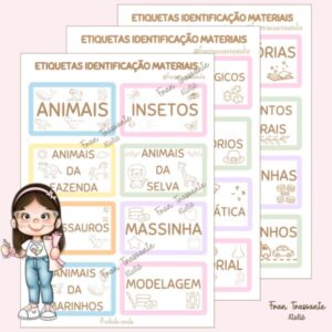 Arquivo Digital - Etiquetas de Identificação para Materiais