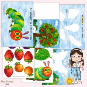 Arquivo Digital – A Lagarta Comilona | Livro de Pareamento