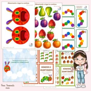 Combo de Recursos Pedagógicos – A Lagarta Comilona