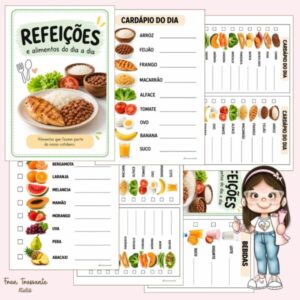 ARQUIVO DIGITAL – CARDÁPIO | BRINCADEIRA DE RESTAURANTE
